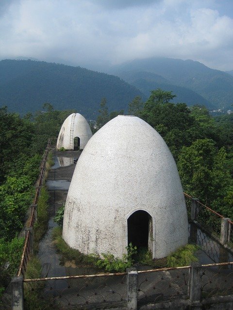 Free download Beatles Ashram Rishikesh -  free photo or picture to be edited with GIMP online image editor