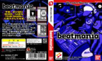 Free download Beatmania Wonderswan Box Art free photo or picture to be edited with GIMP online image editor