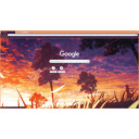 Beautiful Anime Sunset Scenery  screen for extension Chrome web store in OffiDocs Chromium