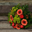 Beautiful bouquet  screen for extension Chrome web store in OffiDocs Chromium