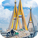 beautiful cityscape bangkok highway bridge thailand  screen for extension Chrome web store in OffiDocs Chromium