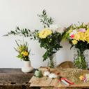 Beautiful fresh flower vases  screen for extension Chrome web store in OffiDocs Chromium