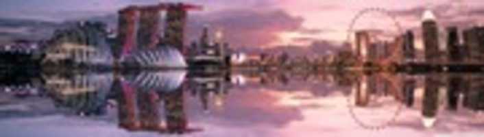 Free download beautiful_singapore_reflection-wallpaper-3840x1080 free photo or picture to be edited with GIMP online image editor