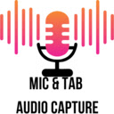 BeaverMixr: Mic and Tab Audio Capture  screen for extension Chrome web store in OffiDocs Chromium