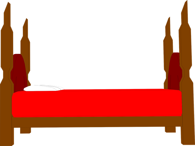 Free download Bed Cartoon Bedroom - Free vector graphic on Pixabay free illustration to be edited with GIMP free online image editor