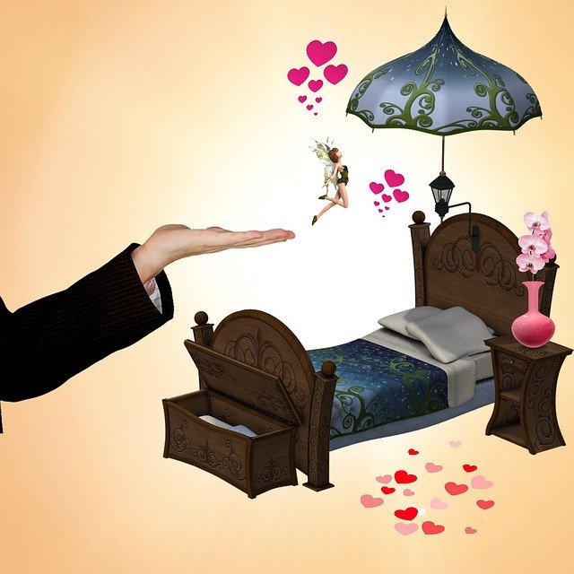 Free download Bed Hand Furniture -  free illustration to be edited with GIMP free online image editor