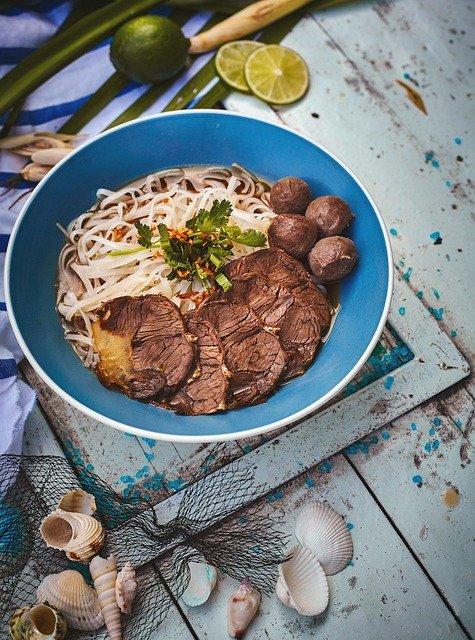 הורדה חינם Beef Rice Noodles תאילנד - תמונה או תמונה בחינם לעריכה עם עורך התמונות המקוון GIMP