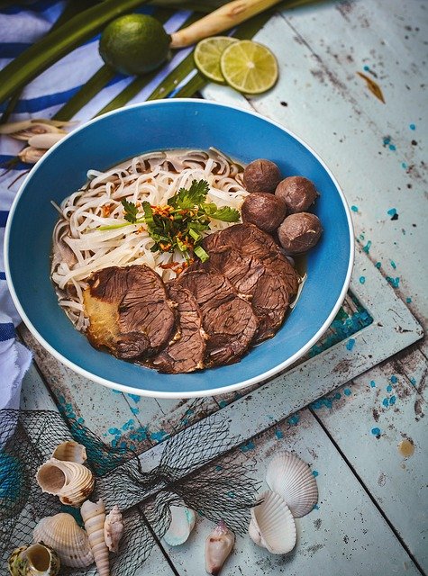 Free download Beef Rice Noodles Thailand -  free photo or picture to be edited with GIMP online image editor