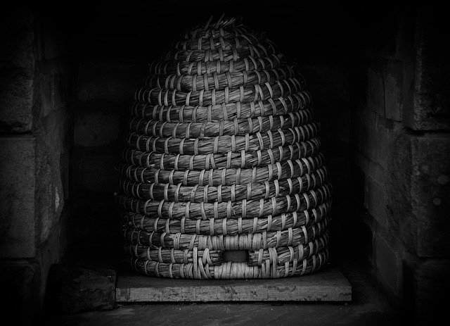 Free download Beehive Wicker Old -  free photo or picture to be edited with GIMP online image editor