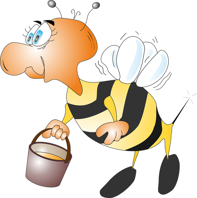 Free download Bee Honey -  free photo or picture to be edited with GIMP online image editor