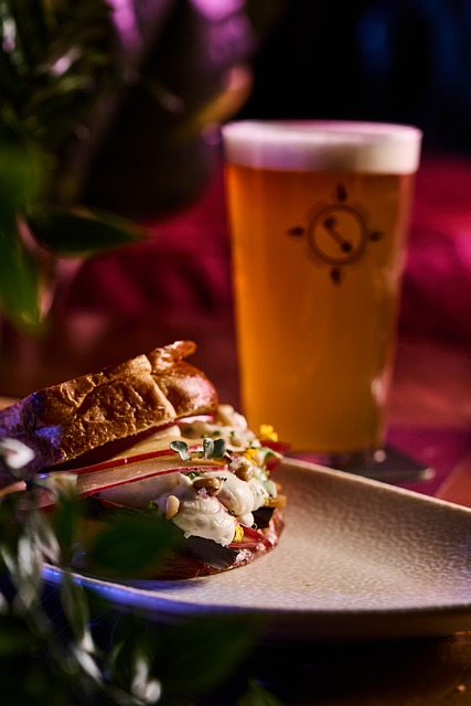 Free download beer sandwich food snack free picture to be edited with GIMP free online image editor