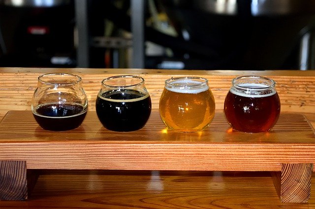 Free download beer tasting flight brewery alcohol free picture to be edited with GIMP free online image editor