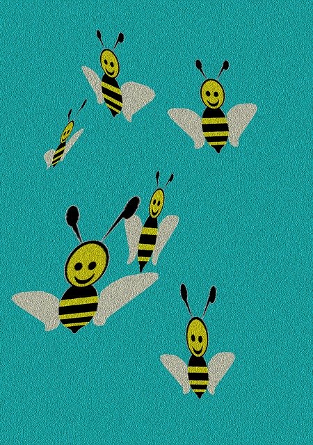 Descărcare gratuită Bees Bug Honey - ilustrație gratuită pentru a fi editată cu editorul de imagini online gratuit GIMP