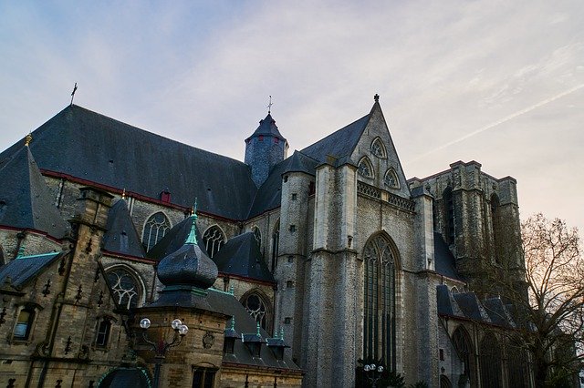 Free download Belgium Gent Church -  free photo or picture to be edited with GIMP online image editor