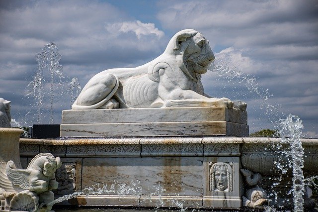 Download gratuito Belle Isle Fountain Detroit - foto o immagine gratis da modificare con l'editor di immagini online di GIMP