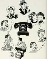 Free download Bells Telephone (1922) Artist Unknown free photo or picture to be edited with GIMP online image editor