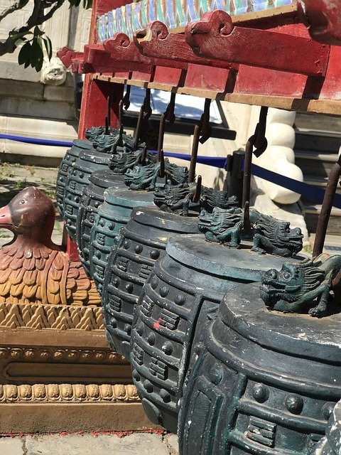 Free download Bells Temple Buddhism -  free photo or picture to be edited with GIMP online image editor