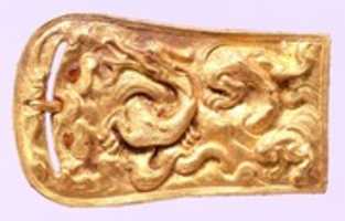 Free download Belt Buckle with Dragon and Fantastic Creature free photo or picture to be edited with GIMP online image editor
