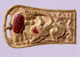 Free download Belt Buckle with Ibex and Bear free photo or picture to be edited with GIMP online image editor