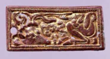 Free download Belt Buckle with Recumbent Stags free photo or picture to be edited with GIMP online image editor