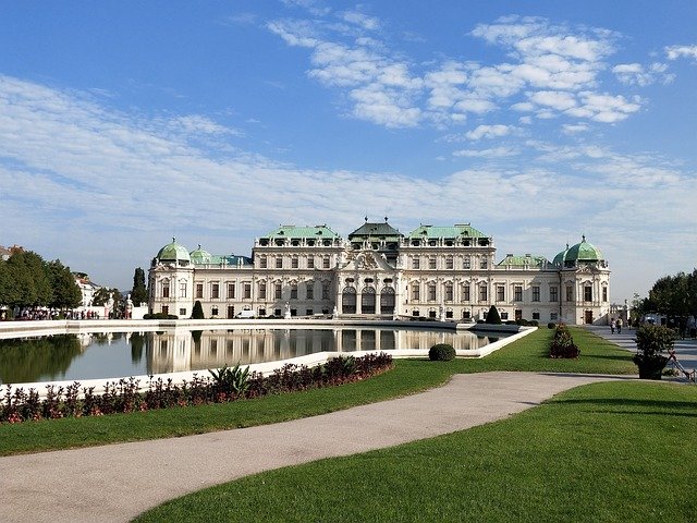 Free download Belvedere Palace Vienna -  free photo or picture to be edited with GIMP online image editor