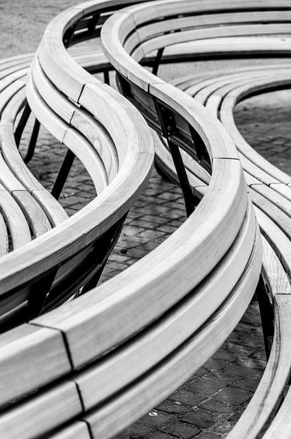 Free download bench bow wood material modern free picture to be edited with GIMP free online image editor