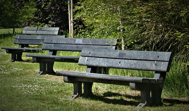 Free download Benches Resting Place Sit -  free photo or picture to be edited with GIMP online image editor
