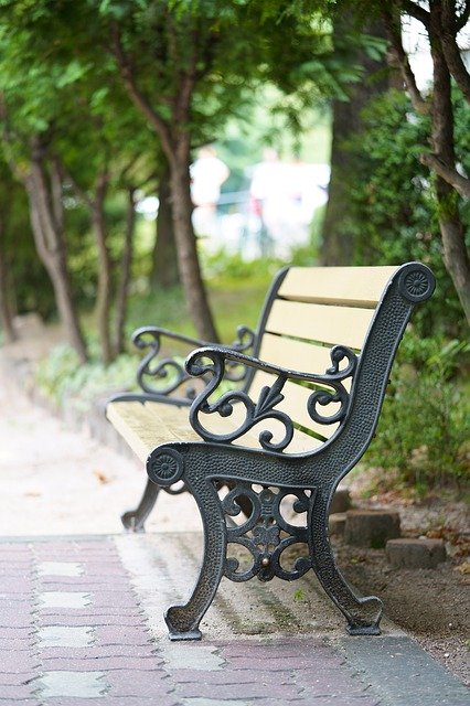 Free download Bench Garden Nature -  free photo or picture to be edited with GIMP online image editor