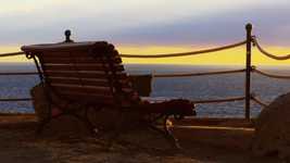 Free download Bench Ocean Time free video to be edited with OpenShot online video editor