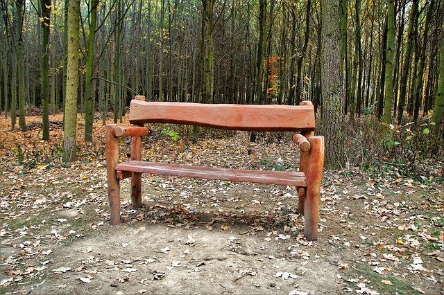 Free picture Bench Wooden Lone -  to be edited by GIMP free image editor by OffiDocs