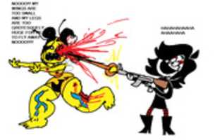 Free download Benny Bee Vs Rose free photo or picture to be edited with GIMP online image editor