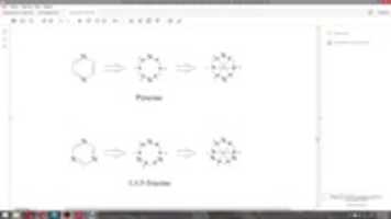 Free download benzene on the basis of the three-electron bond 16, pyrazine,  1,3,5-triazine free photo or picture to be edited with GIMP online image editor