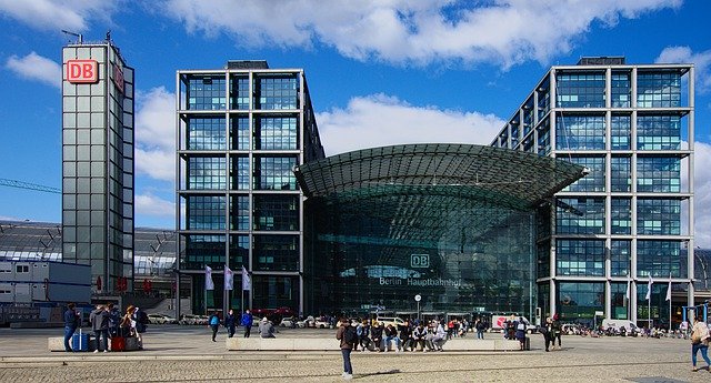 Free download Berlin Central Station Germany -  free photo or picture to be edited with GIMP online image editor