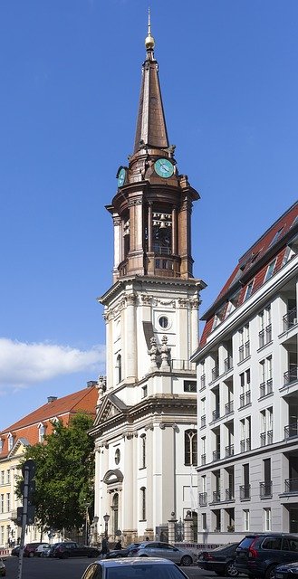 Free download Berlin Church Parochial -  free photo or picture to be edited with GIMP online image editor
