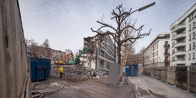 Download gratuito Berlin Demolition Housing - foto o immagine gratuita gratuita da modificare con l'editor di immagini online GIMP