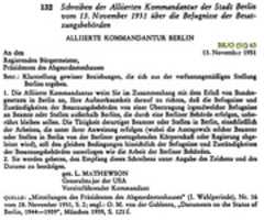 Free download Berlin Kommandantura Order BK: O ( 51) 63 free photo or picture to be edited with GIMP online image editor