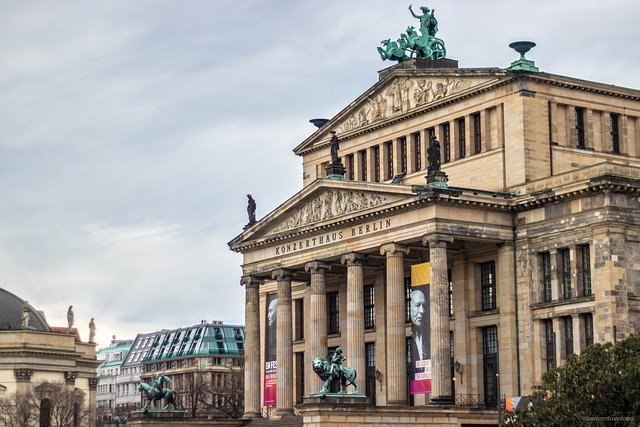 Téléchargement gratuit de l'image gratuite de berlin konzerthaus à éditer avec l'éditeur d'images en ligne gratuit GIMP