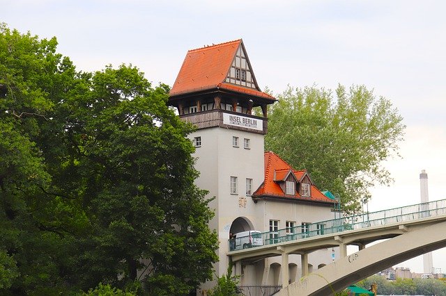 Free download Berlin Spree Bridge -  free photo or picture to be edited with GIMP online image editor