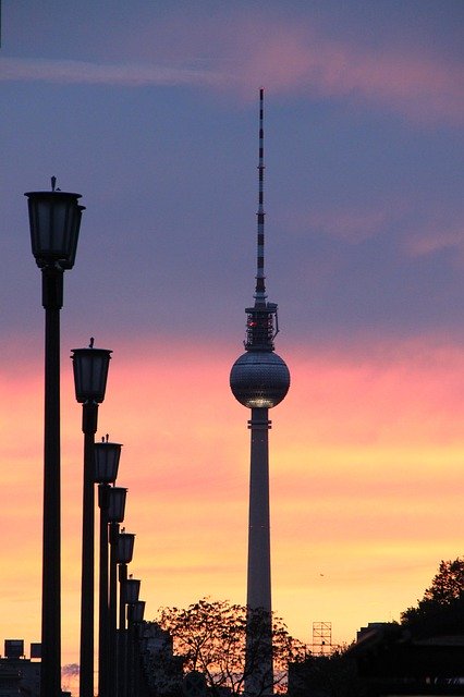 Free picture Berlin Transmitter Tv Tower Places -  to be edited by GIMP free image editor by OffiDocs