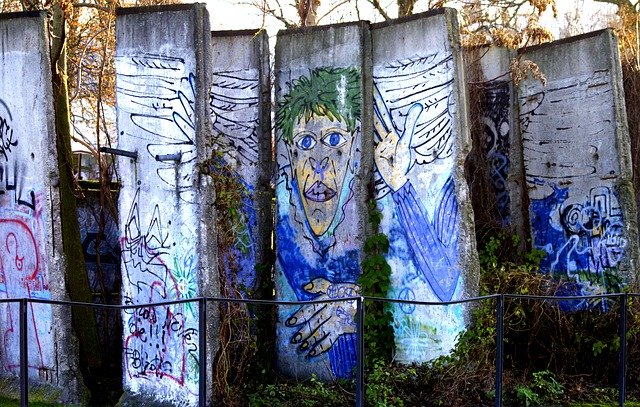 Free download Berlin Wall Memorial Division -  free free photo or picture to be edited with GIMP online image editor
