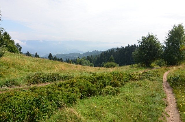 Free download Beskid Sądecki Mountains Trail -  free photo or picture to be edited with GIMP online image editor