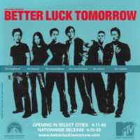 Free download Better Luck Tomorrow promotional CD art free photo or picture to be edited with GIMP online image editor