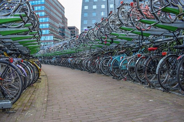 Free download Bicycle Cycling Transport -  free photo or picture to be edited with GIMP online image editor