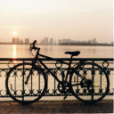 Bicycles parked by the lake  screen for extension Chrome web store in OffiDocs Chromium