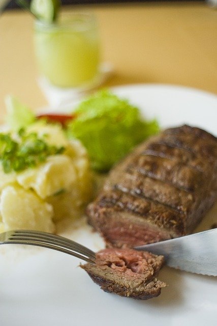 Unduh gratis Bife Ancho Meat Grilled - foto atau gambar gratis untuk diedit dengan editor gambar online GIMP