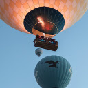Big and small hot air balloons  screen for extension Chrome web store in OffiDocs Chromium