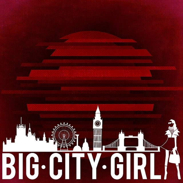 Free download Big City Silhouette -  free illustration to be edited with GIMP free online image editor