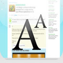 BigFONT  screen for extension Chrome web store in OffiDocs Chromium