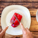 Big red bell pepper  screen for extension Chrome web store in OffiDocs Chromium