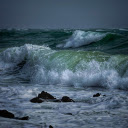 Big Waves Crashing  screen for extension Chrome web store in OffiDocs Chromium